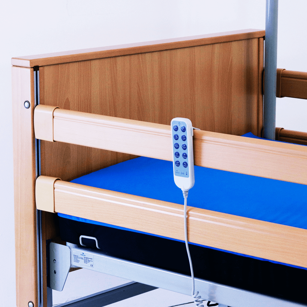 Cama Articulada Elétrica Elevatória de Decúbito DELTA-5F-R - Sensicare