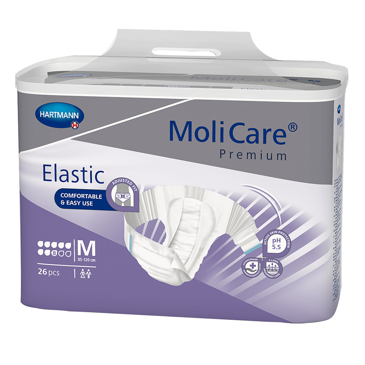 Fraldas MoliCare® Premium Elastic
