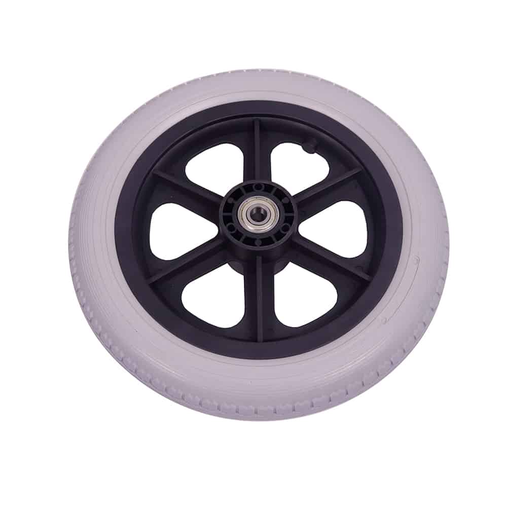 Roda Traseira 12.5" x 2" Para Cadeira De Rodas YK9064-F e YK9032-1