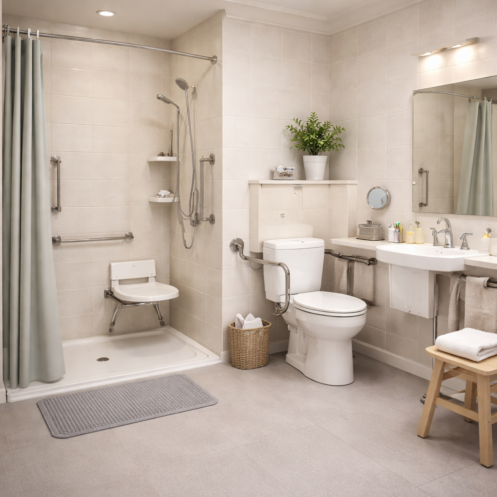 Casas de banho adaptadas para idosos: 6 dicas