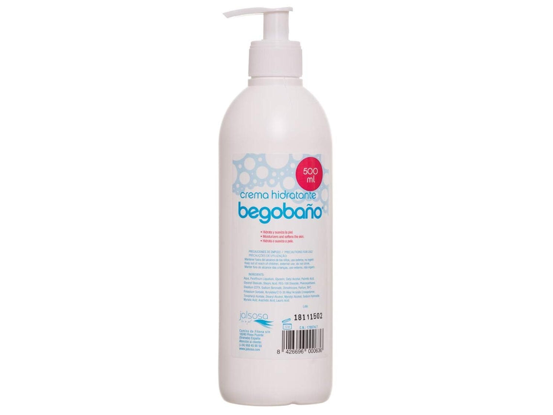 Creme Hidratante Begobaño 500 ml