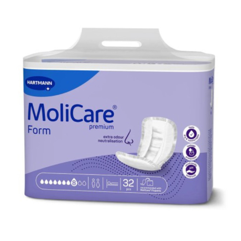 Pensos Anatómicos Molicare Premium Form 8 Gotas