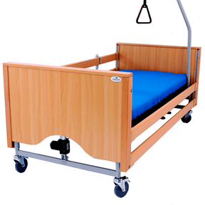 Cama Articulada Elétrica Elevatória DELTA-5F-R com Colchão Anti-Escaras Viscoelástico 16 cm