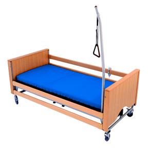 Cama Articulada Elétrica Elevatória DELTA-5F-R com Colchão Anti-Escaras Viscoelástico 16 cm