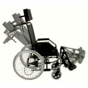 cadeira de rodas com encosto