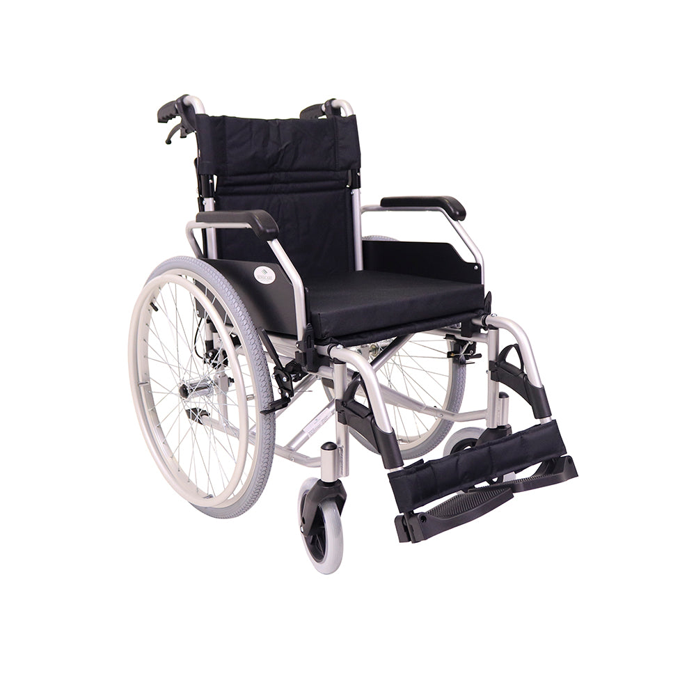 Cadeira de Rodas em Alumínio com Travão de Cuidador YK9063F