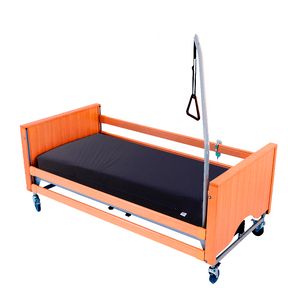 Cama Articulada Elétrica Elevatória DELTA-5F-R com Colchão Anti-Escaras Viscoelástico HR55