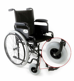 Rodas dianteiras para cadeira de rodas